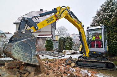 ET35 Wacker Neuson pásový bagr