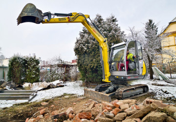 ET35 Wacker Neuson pásový bagr