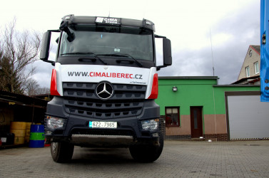 MERCEDES Arocs  6x4 - kontejnerové vozidlo 26 t